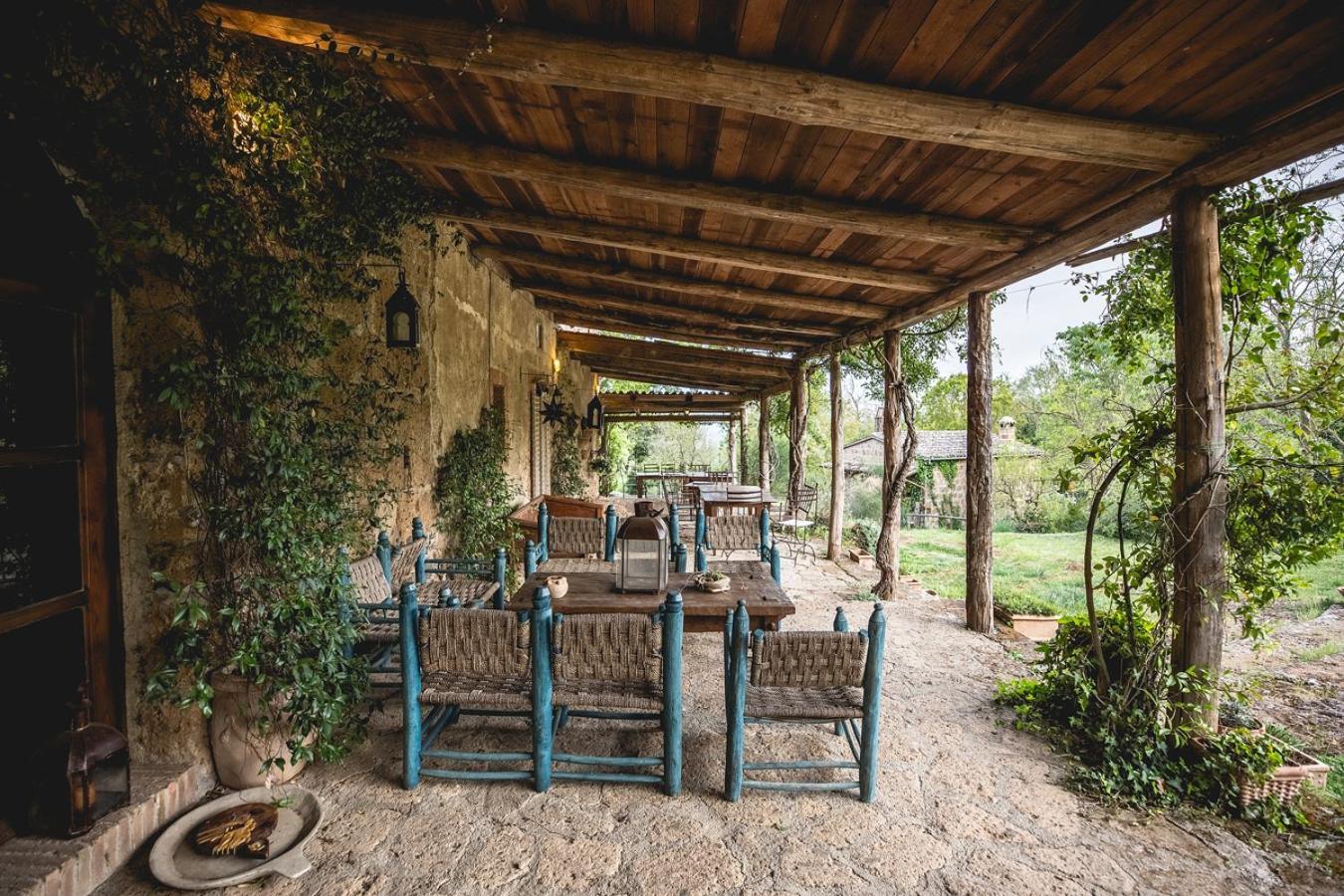Lubriano Agriturismo Locanda Settimo Cielo מראה חיצוני תמונה