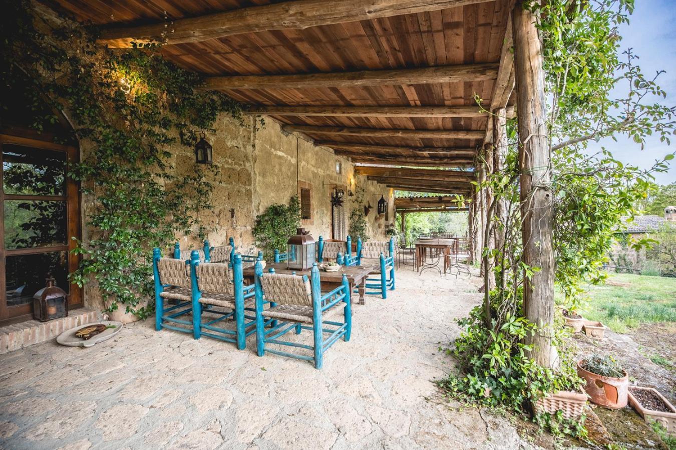 Lubriano Agriturismo Locanda Settimo Cielo מראה חיצוני תמונה
