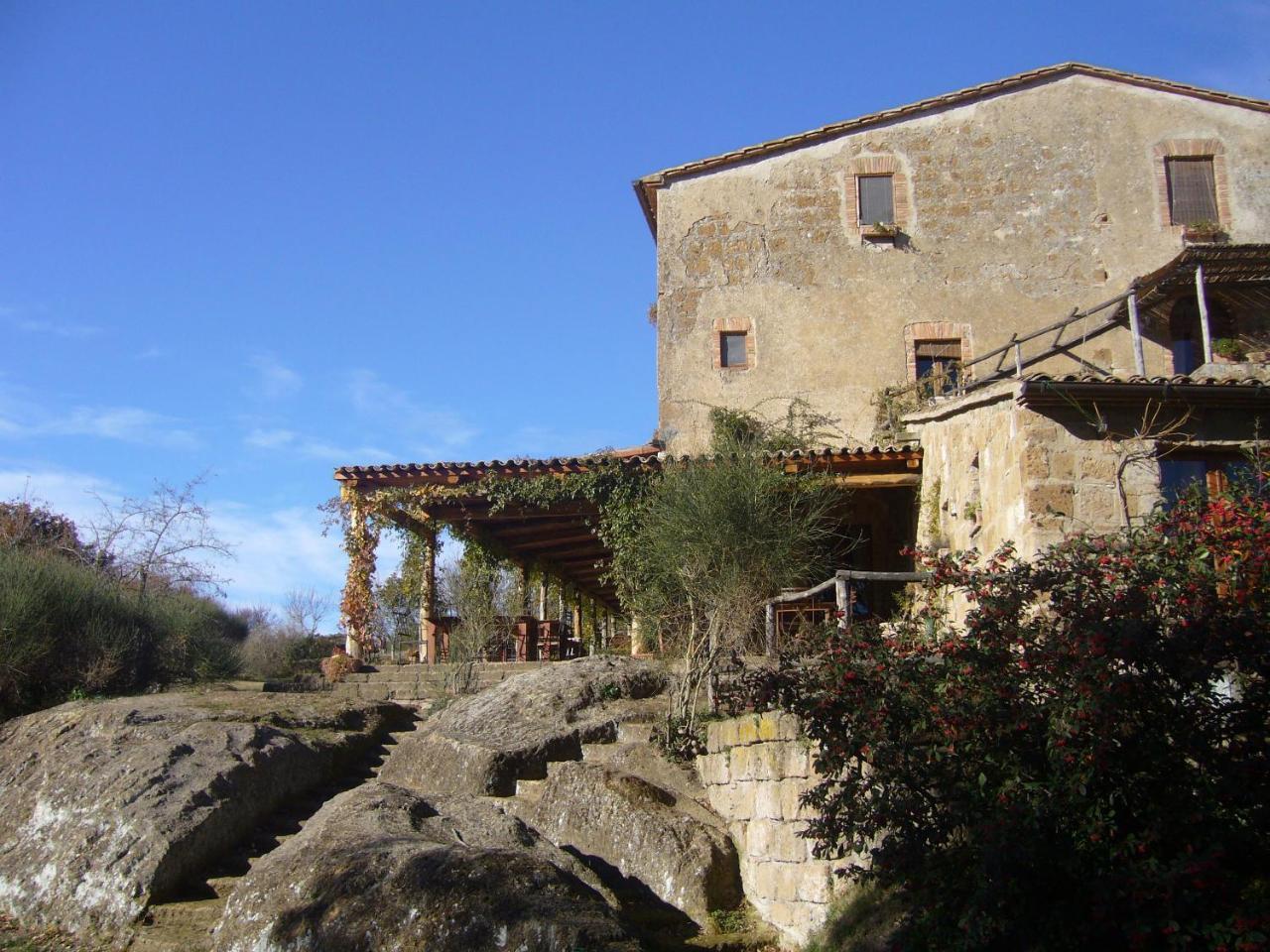 Lubriano Agriturismo Locanda Settimo Cielo מראה חיצוני תמונה