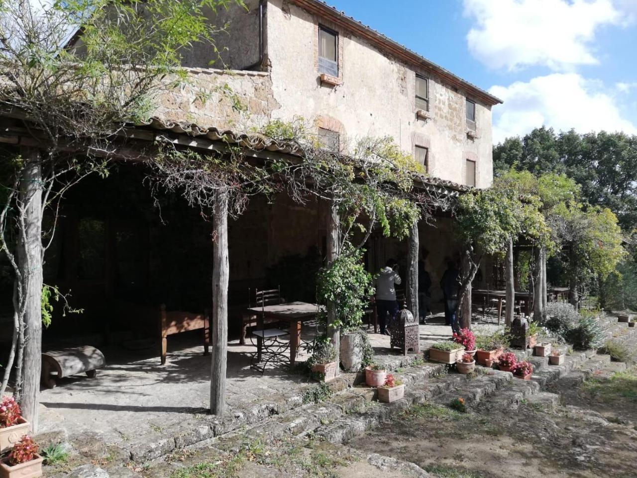 Lubriano Agriturismo Locanda Settimo Cielo מראה חיצוני תמונה